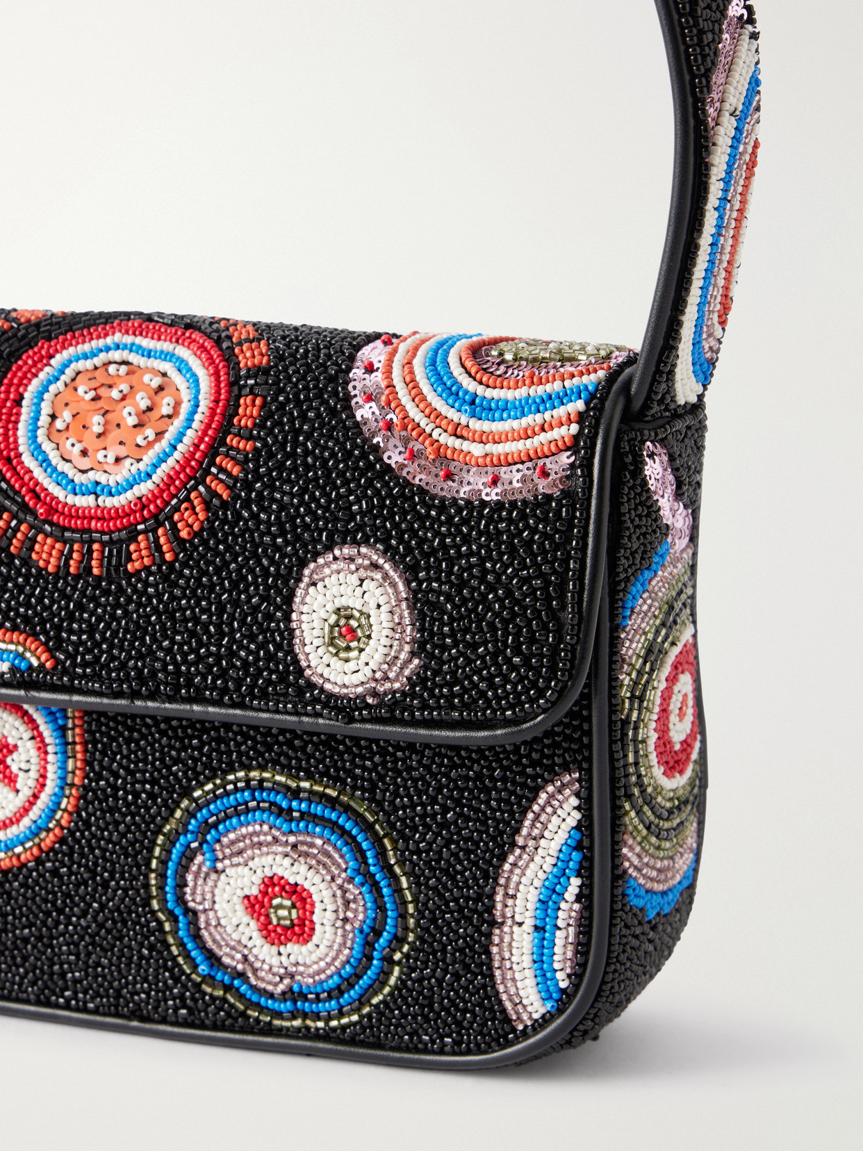 Tommy Bead-Embellished Shoulder Bag