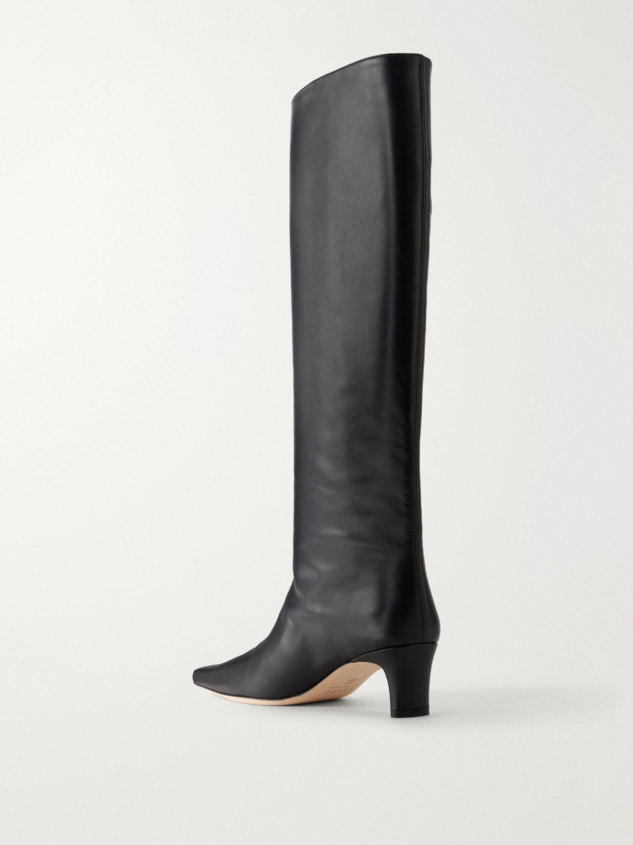Wally Leather Knee Boots