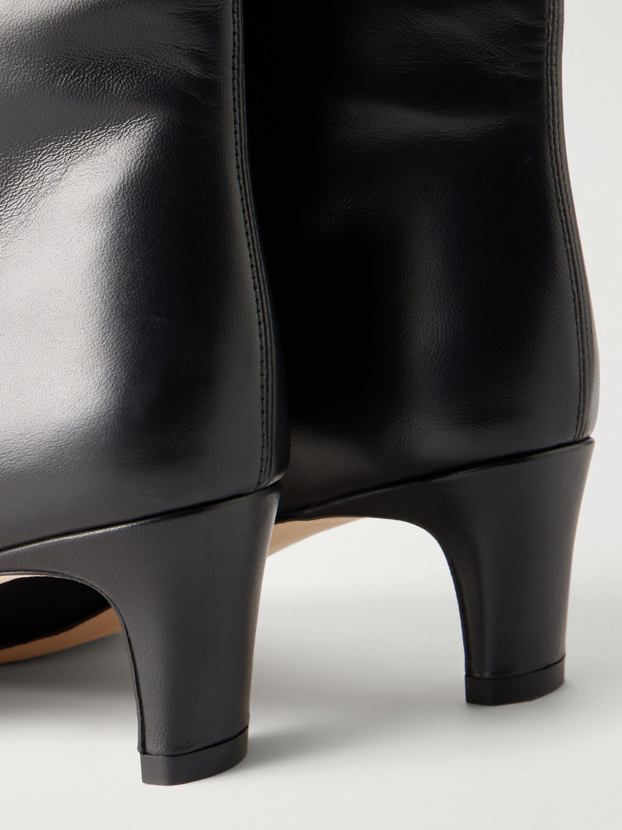 Wally Leather Knee Boots