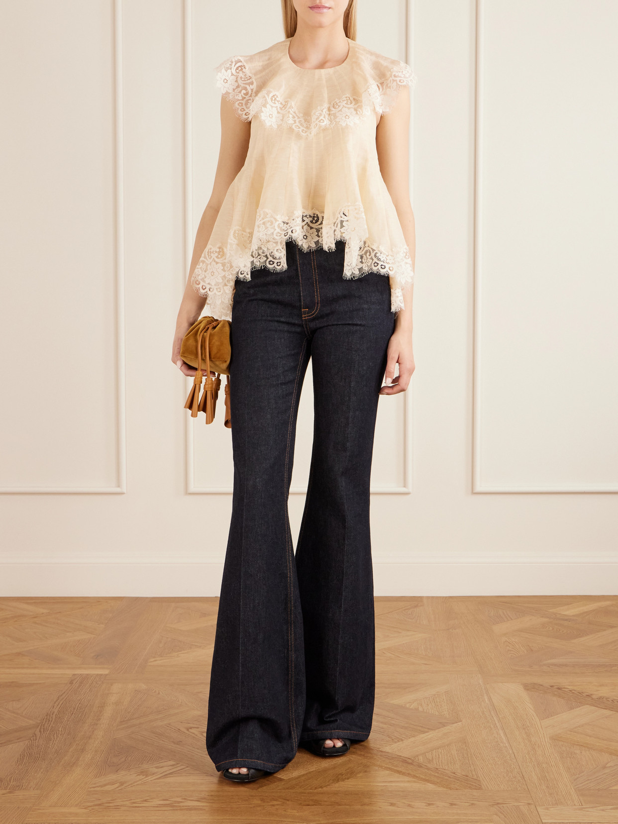 Marvi 75 Suede, Snake-Effect And Smooth Sandals