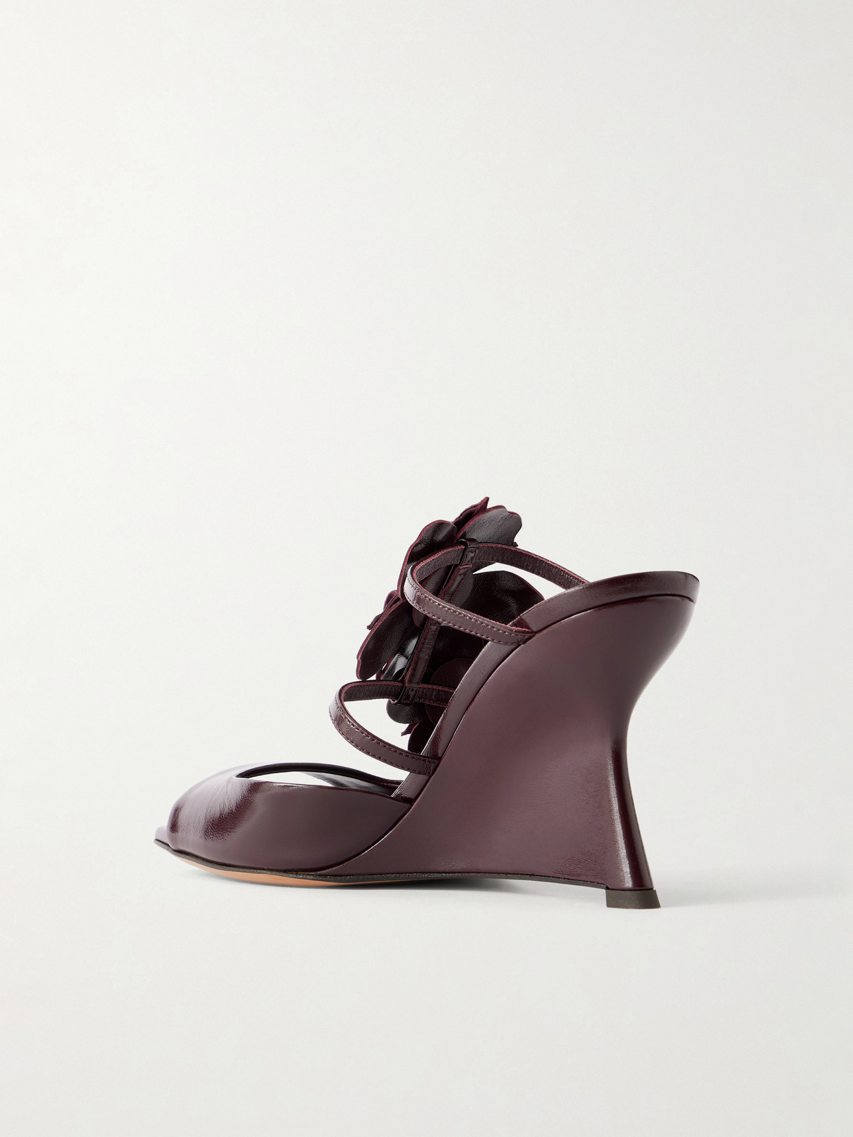Belara 85 Embellished Sued Wedge