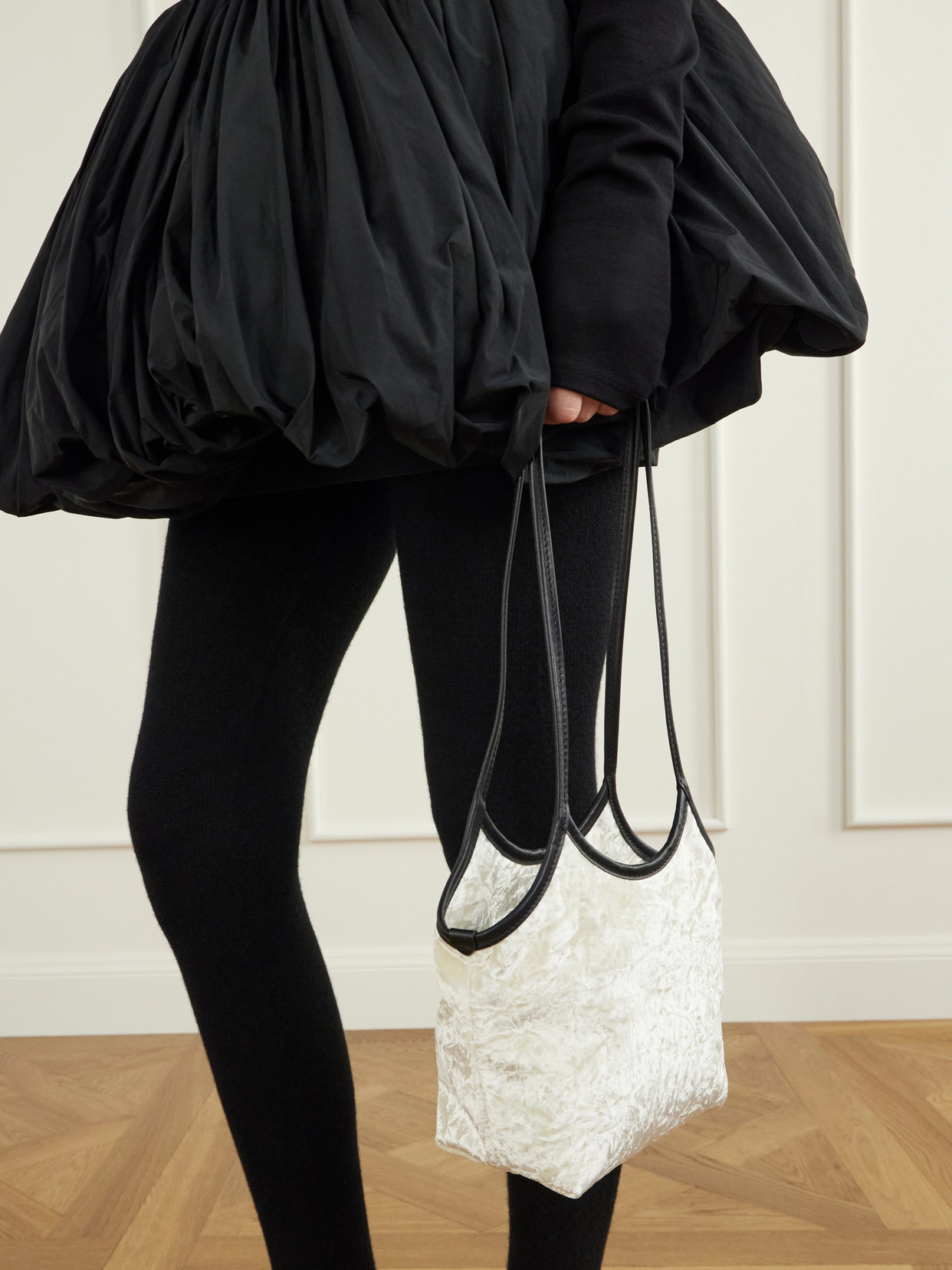 Cami Velvet Shoulder Bag