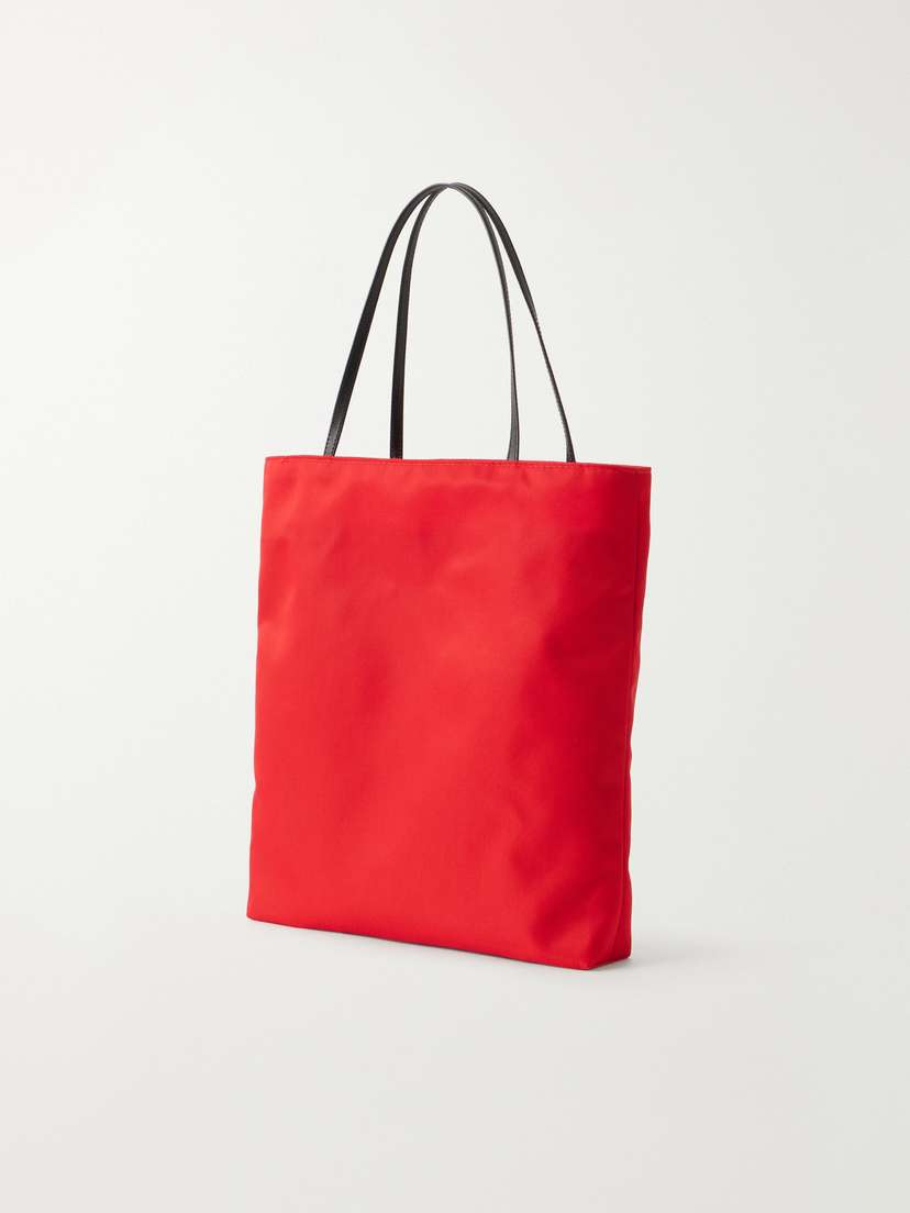 Valesque Thea Leather-trimmed Nylon Tote Bag | Thumbnail 4