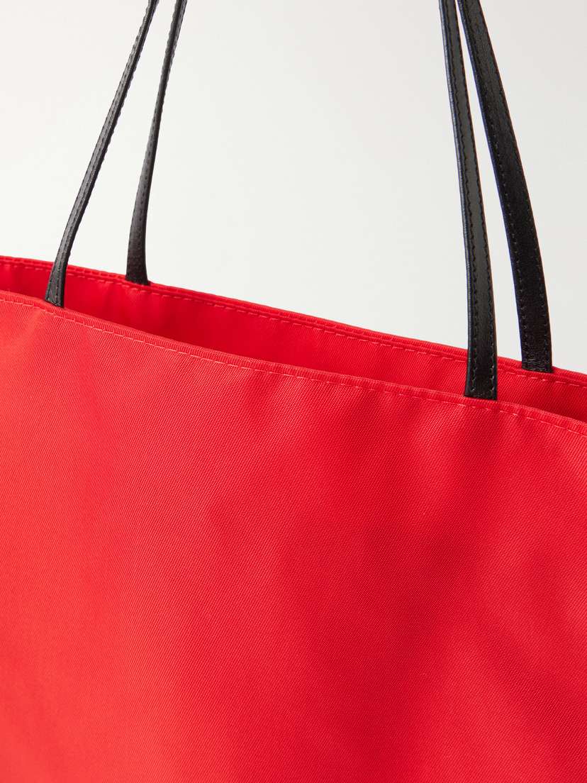 Valesque Thea Leather-trimmed Nylon Tote Bag | Thumbnail 5