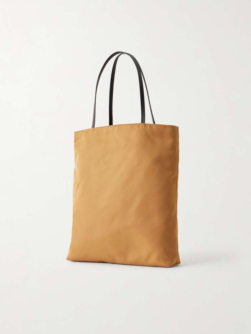Valesque Thea Leather-trimmed Satin-shell Tote | Thumbnail 4