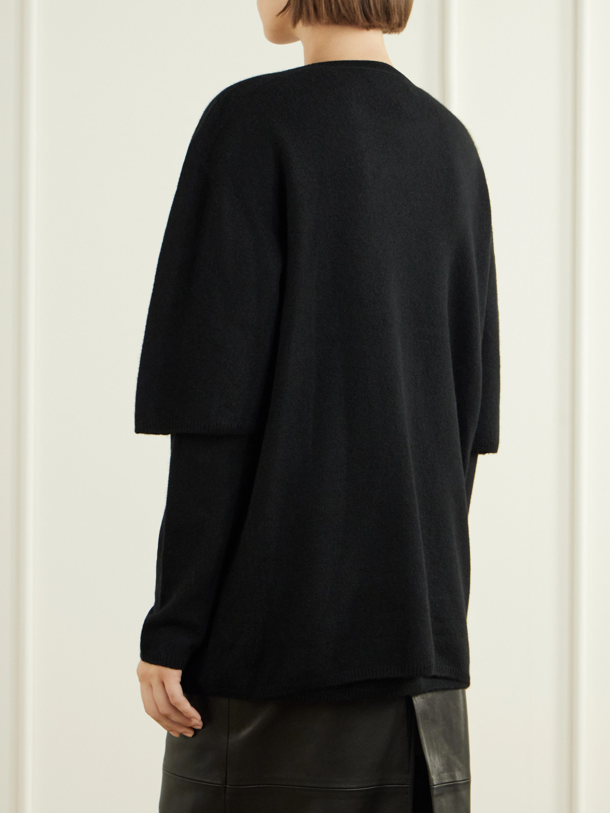 Cobain Layered Cashmere Sweater