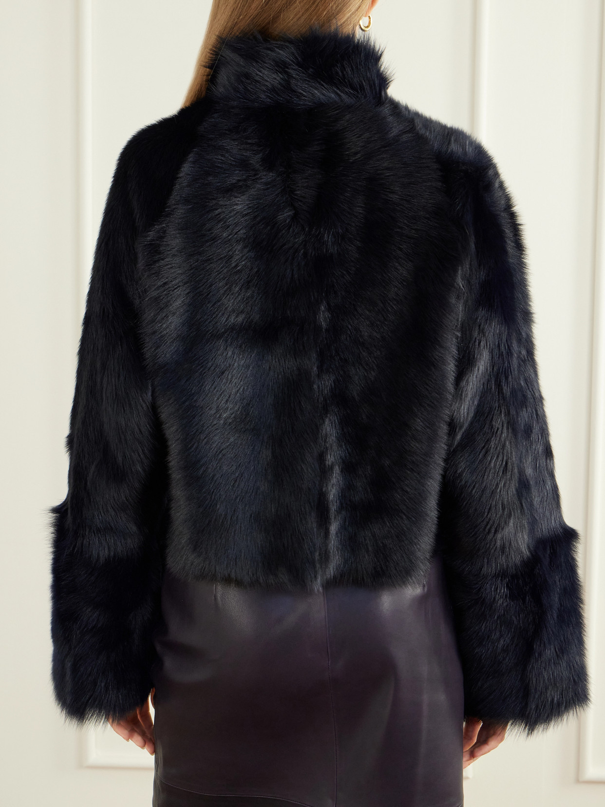 Cameron Cropped Shearling Jacket