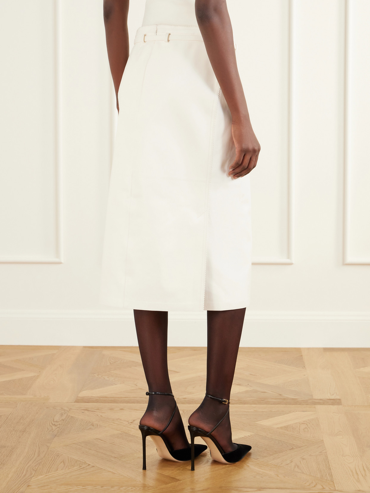 Belted Midi