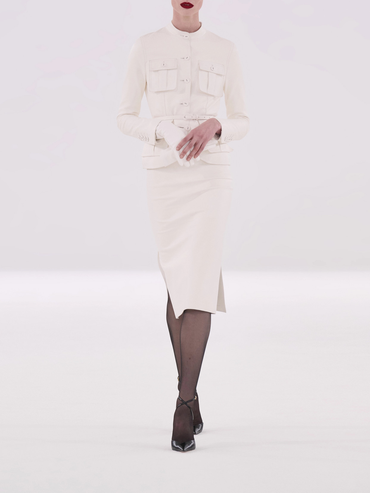Belted Midi