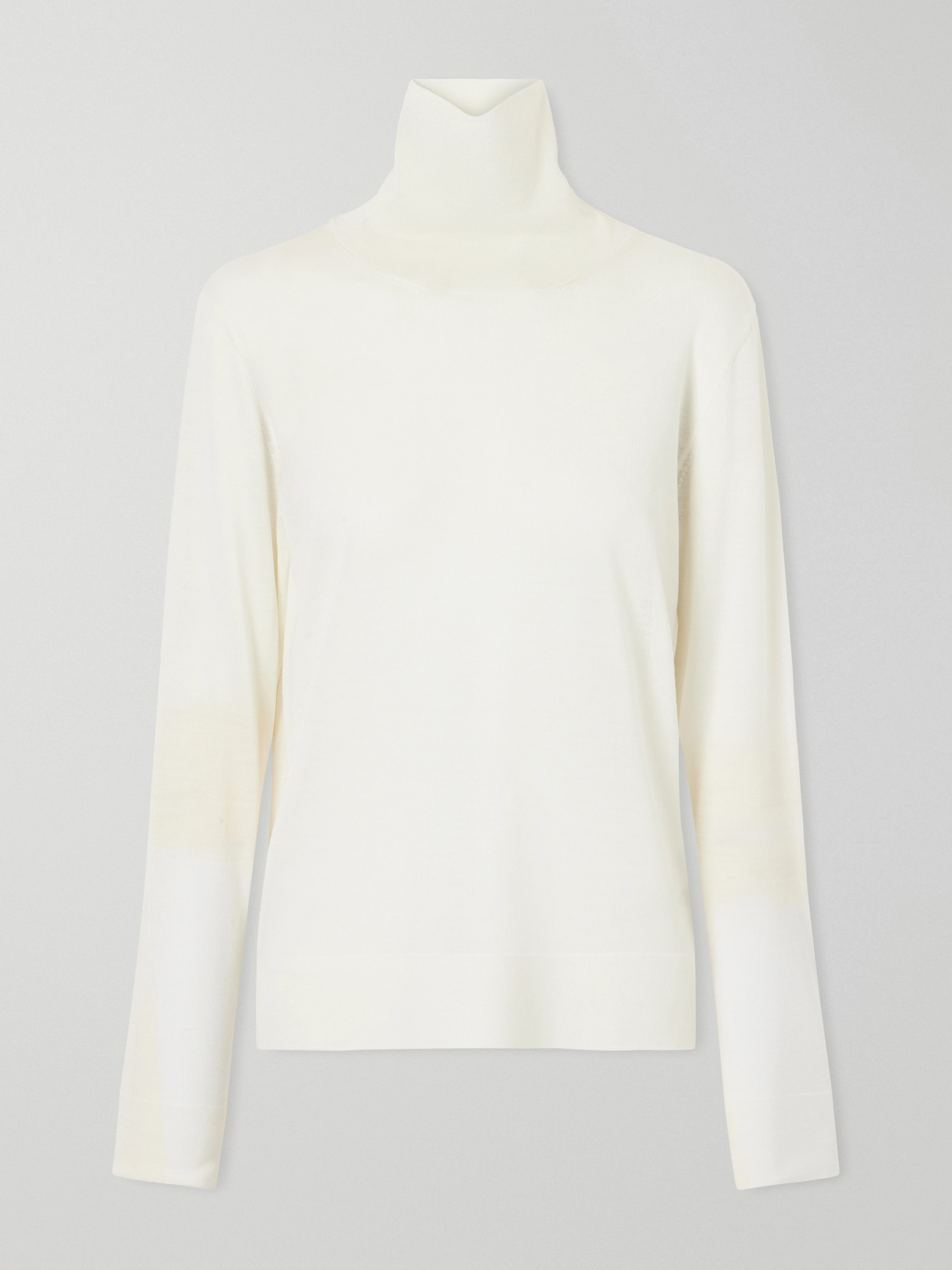 Rohe Wool And Cashmere-blend Turtleneck Sweater In Neutrals