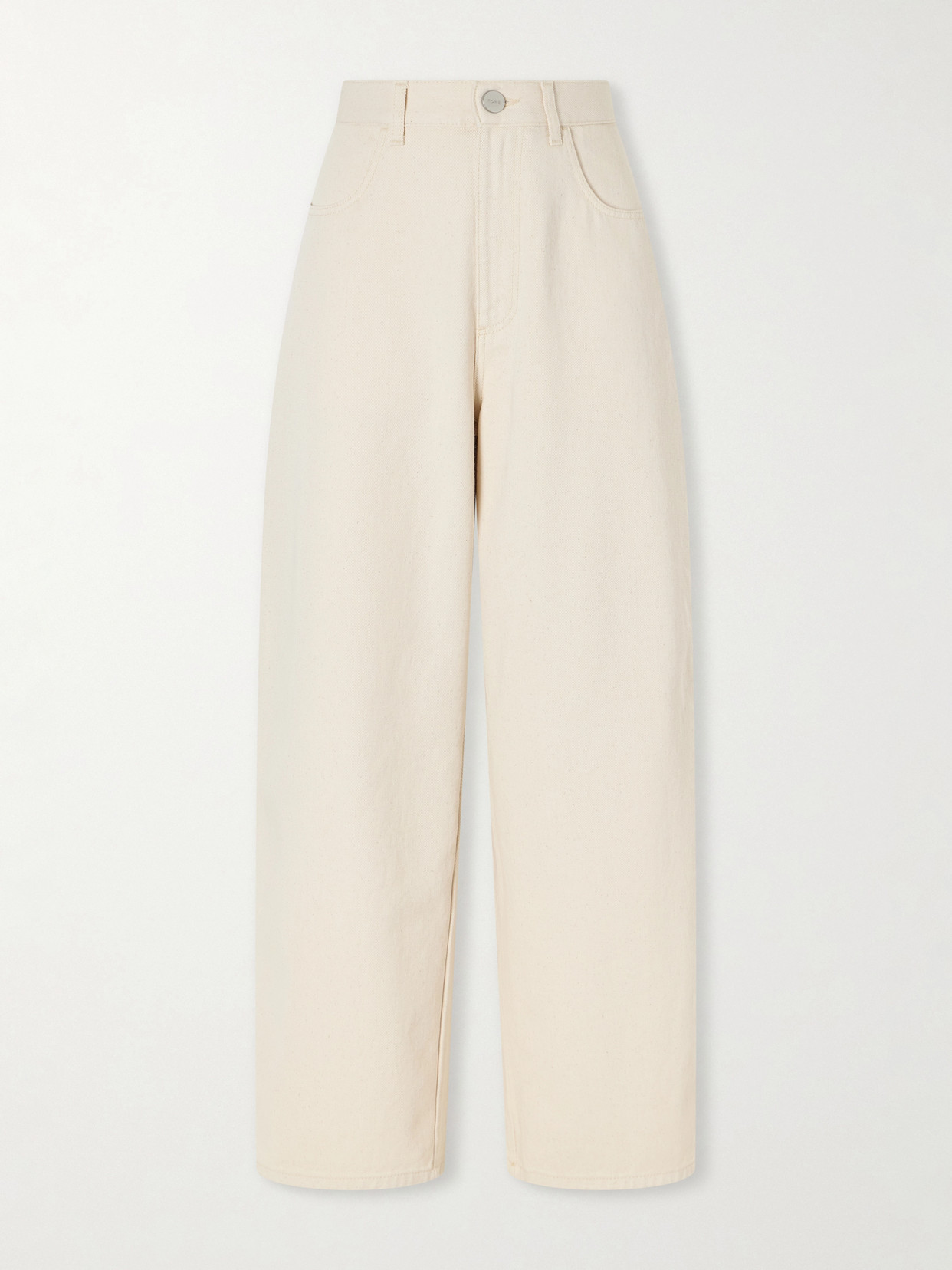 Rohe Berber Barrel-leg Jeans In Neutrals