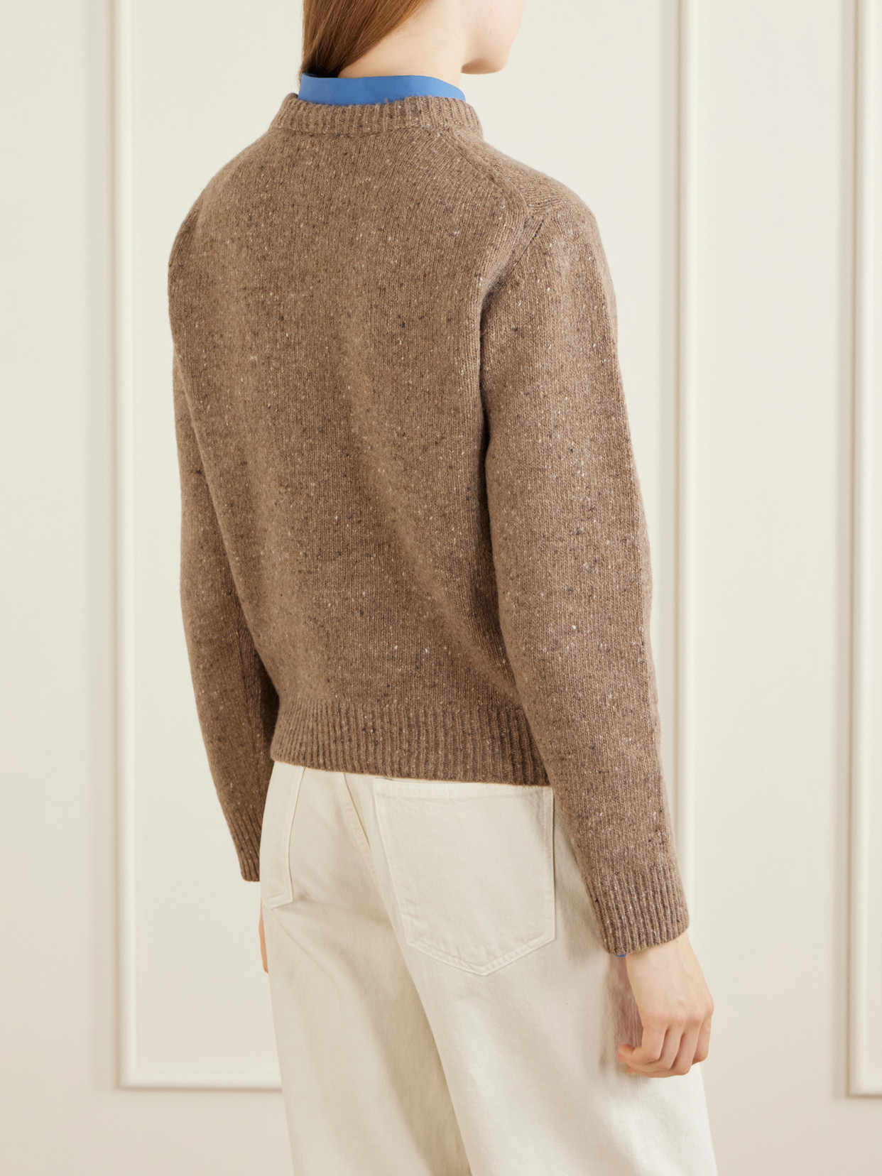 Rohe Mélange Wool-blend Sweater In Unknown