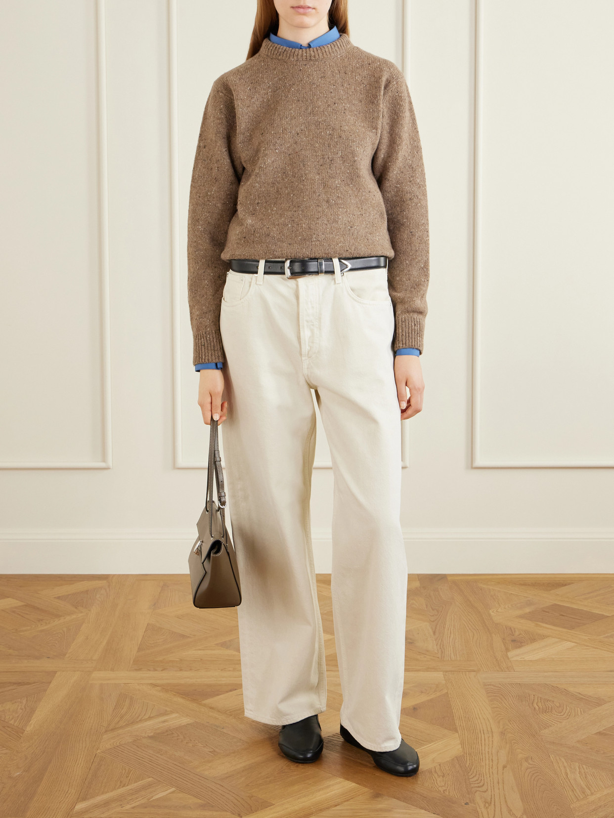 Rohe Mélange Wool-blend Sweater In Unknown