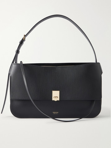 Ferragamo Cara leather shoulder bag