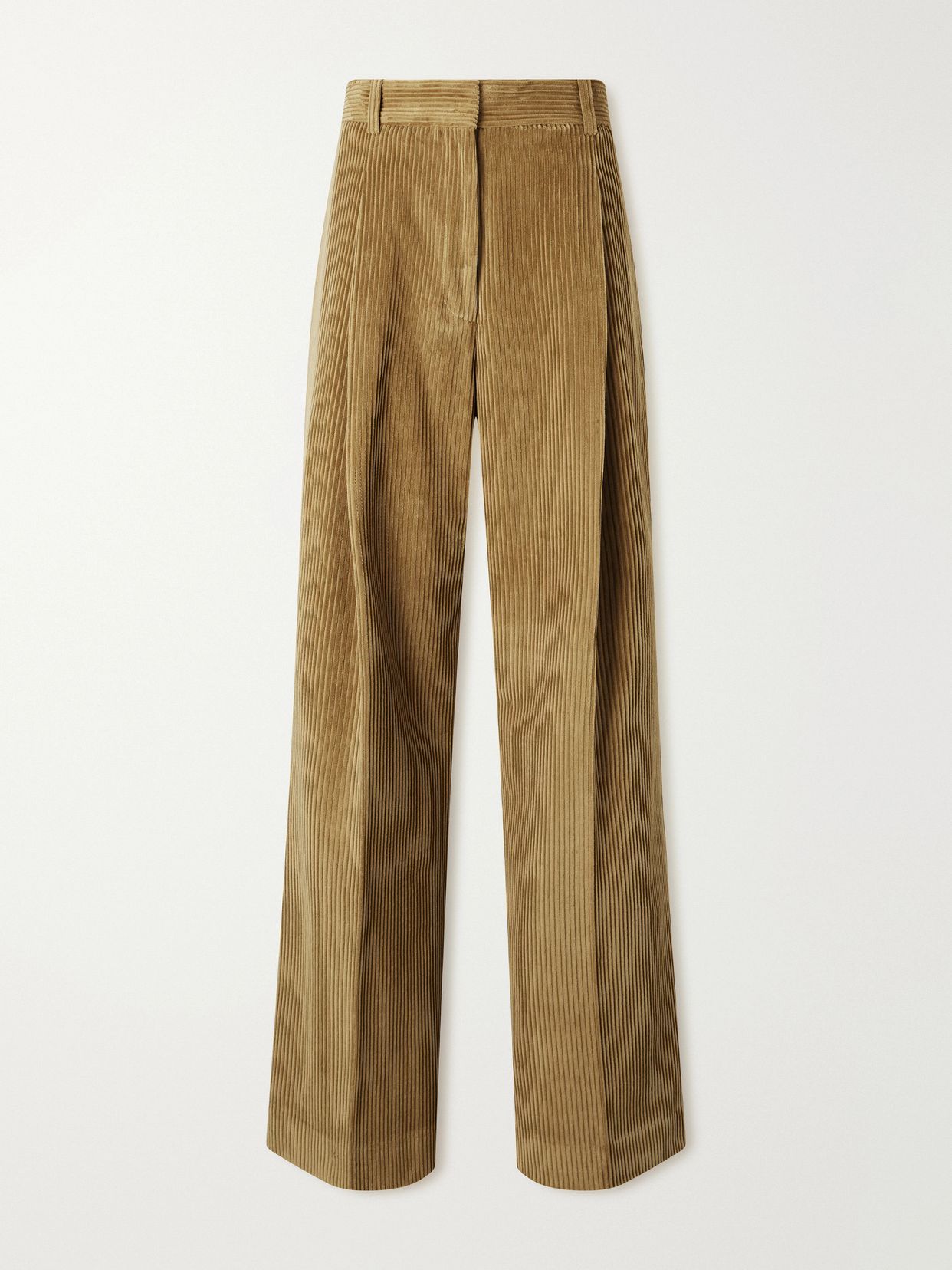 ted cotton corduroy wide leg pants