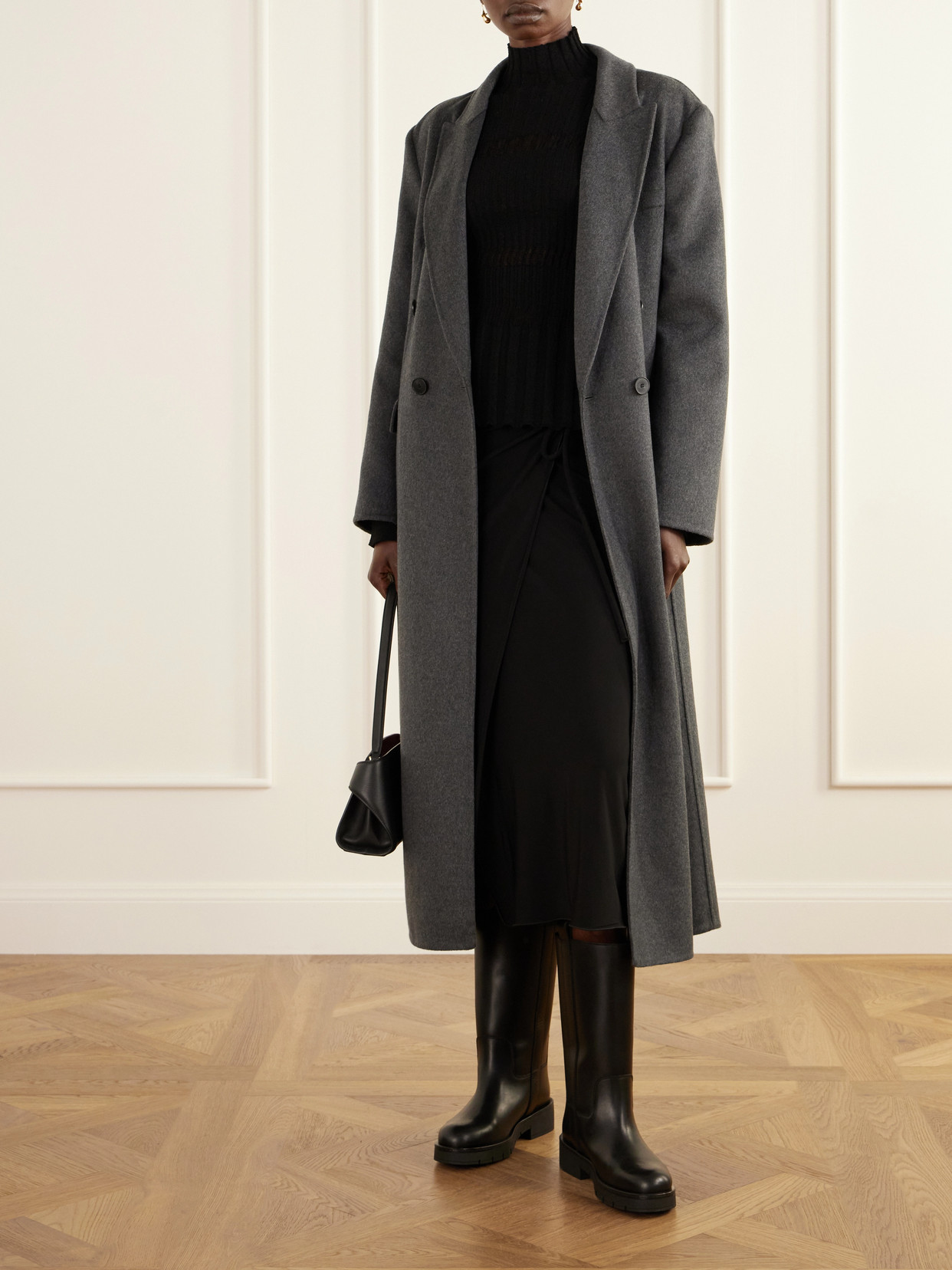 Nyves Leather Knee Boots