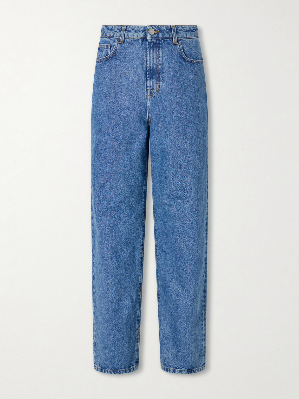 Rohe Bruun Wide-leg Jeans In Blue