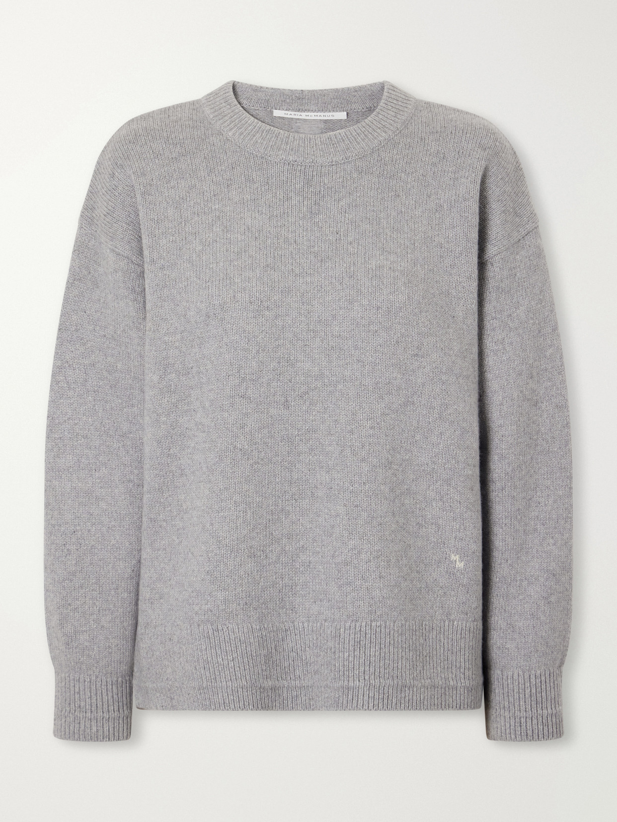 Ladder Stitch Cashmere And Cotton-Blend Sweater