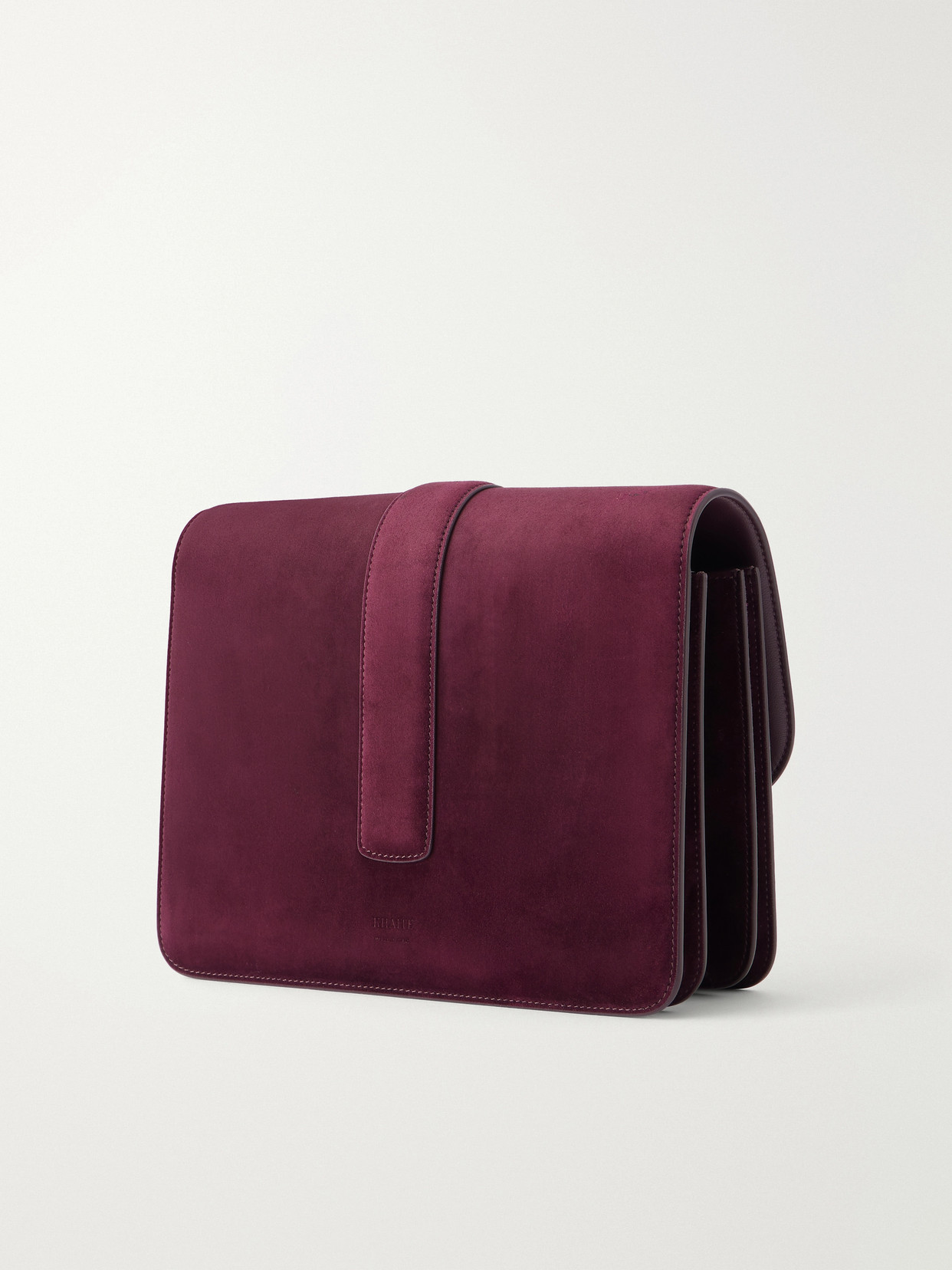 Blake Calf Hair-Trimmed Shoulder Bag