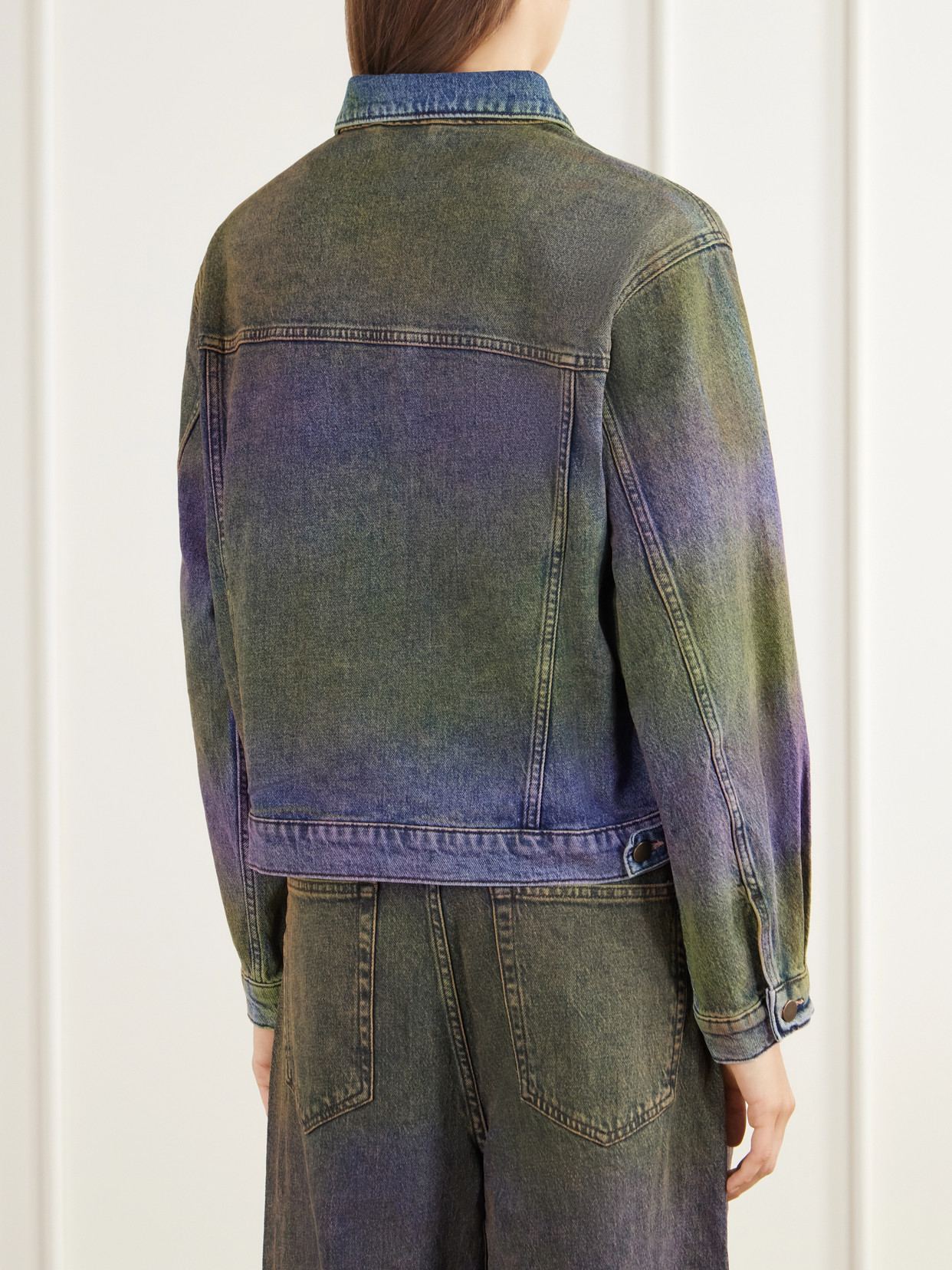 Ombré Denim Jacket