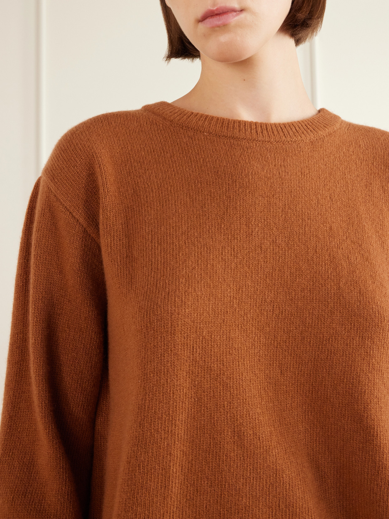 Sanderlak Wool Sweater In Brown