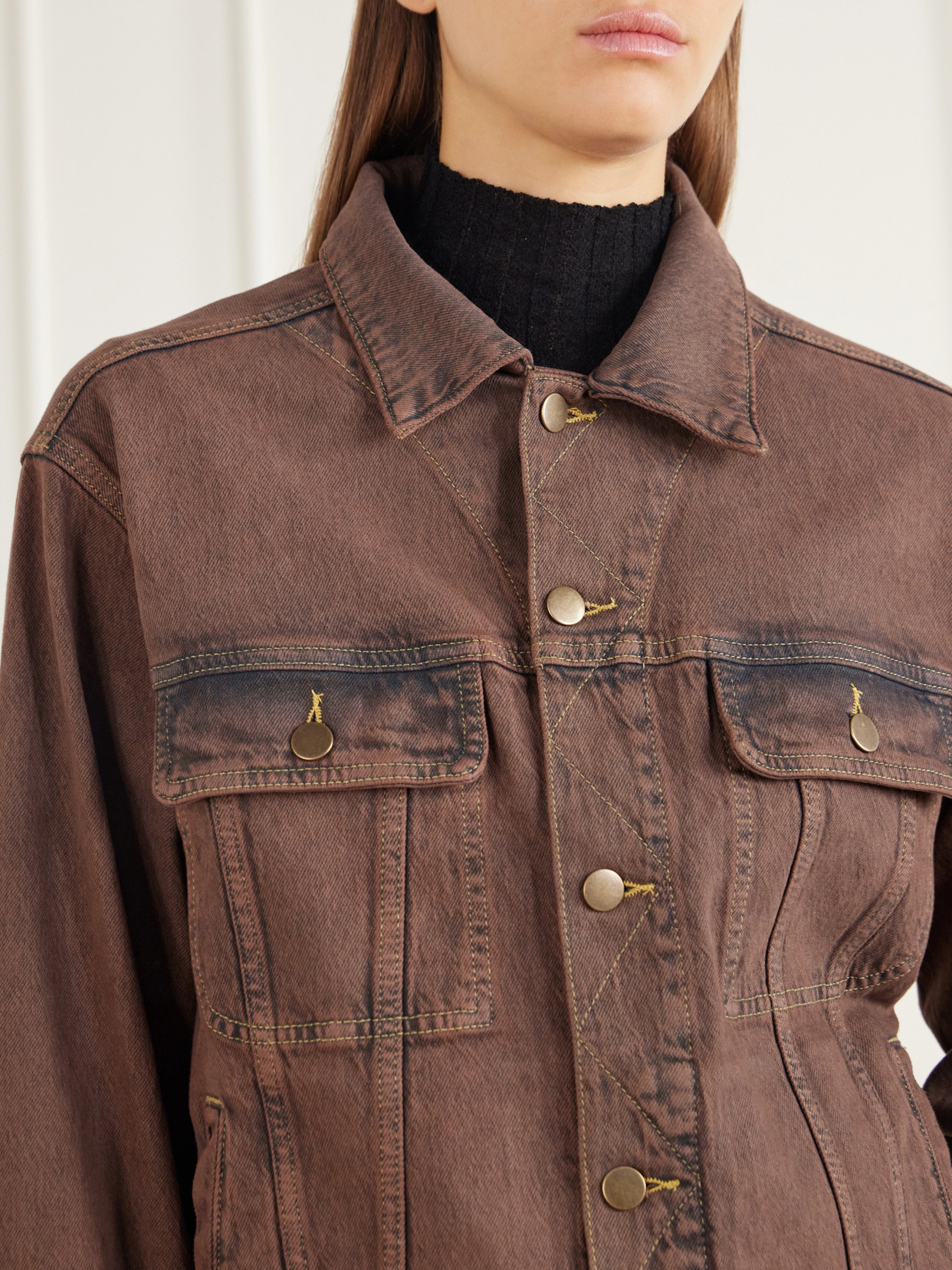 Faded Denim Jacket