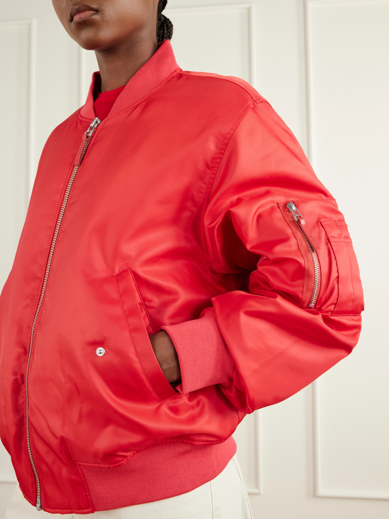 Leon Shell Bomber Jacket
