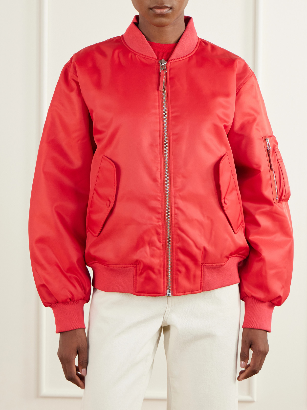 Leon Shell Bomber Jacket