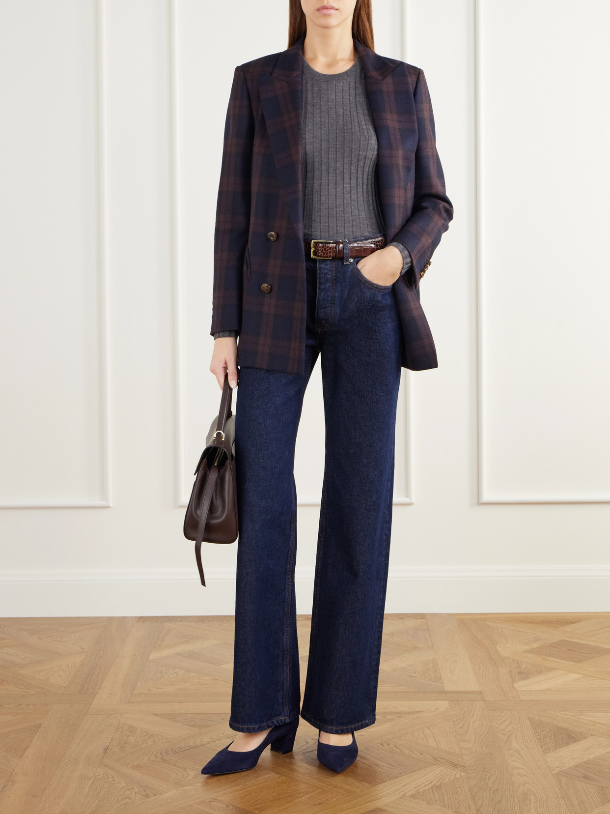 Hugh Jean 34' Straight-Leg Jeans