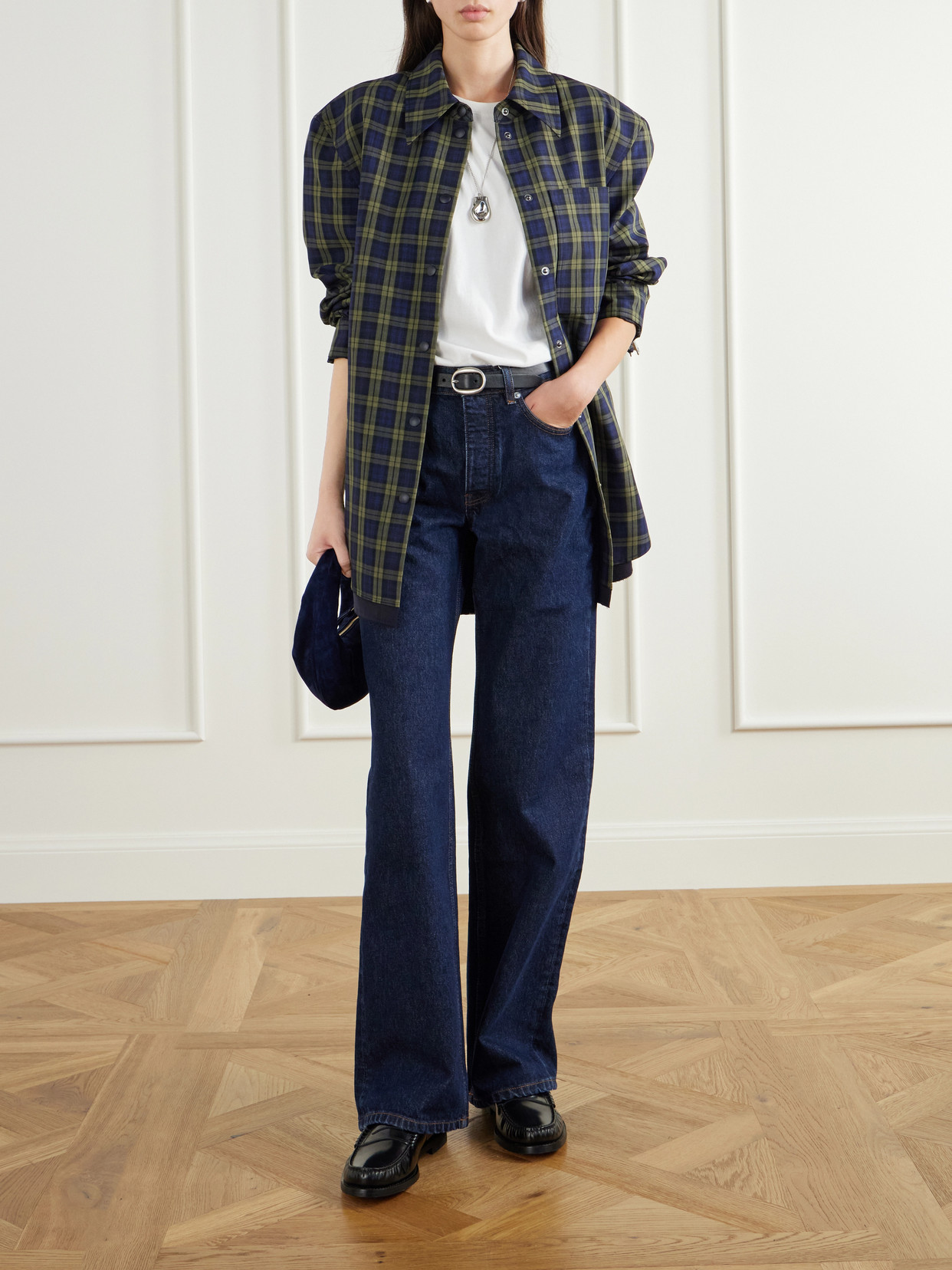 Hugh Jean 34' Straight-Leg Jeans