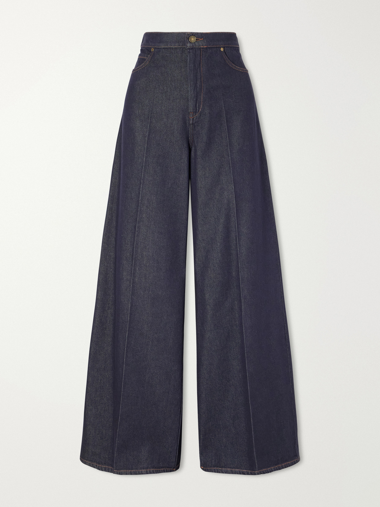 Quatto Mid-Rise Wide- Leg