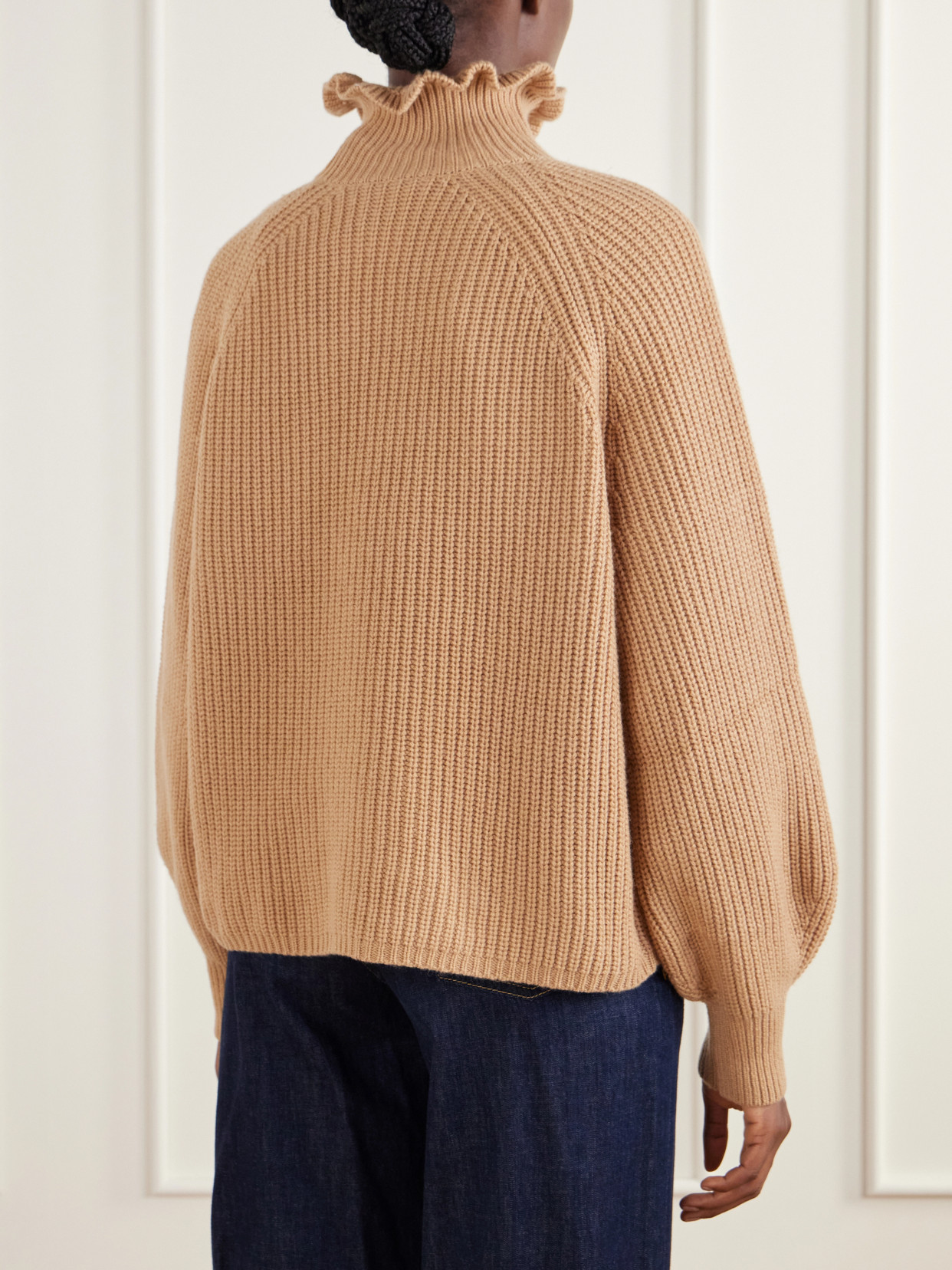 Pontile Ribbed Wool And Cashmere-Blend Turtleneck Sweater