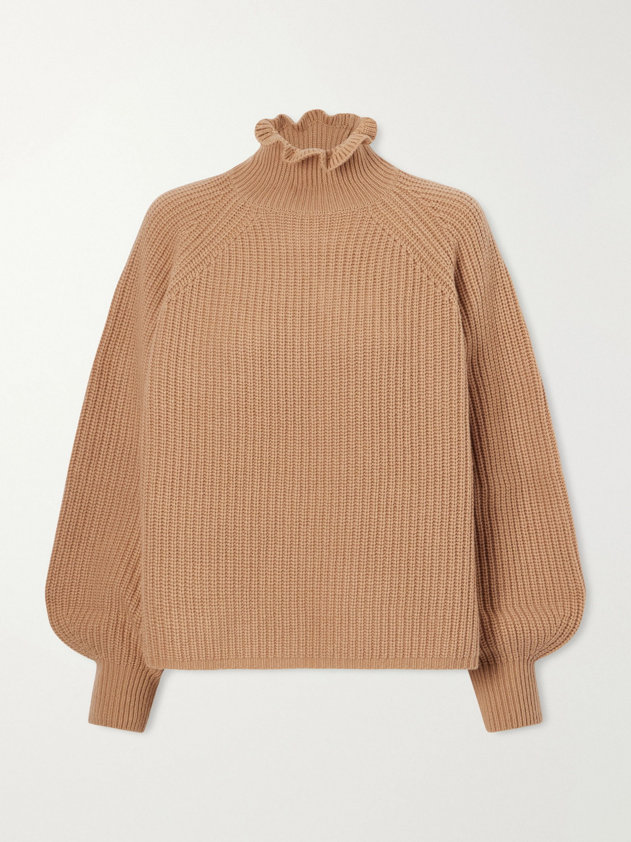 Pontile Ribbed Wool And Cashmere-Blend Turtleneck Sweater
