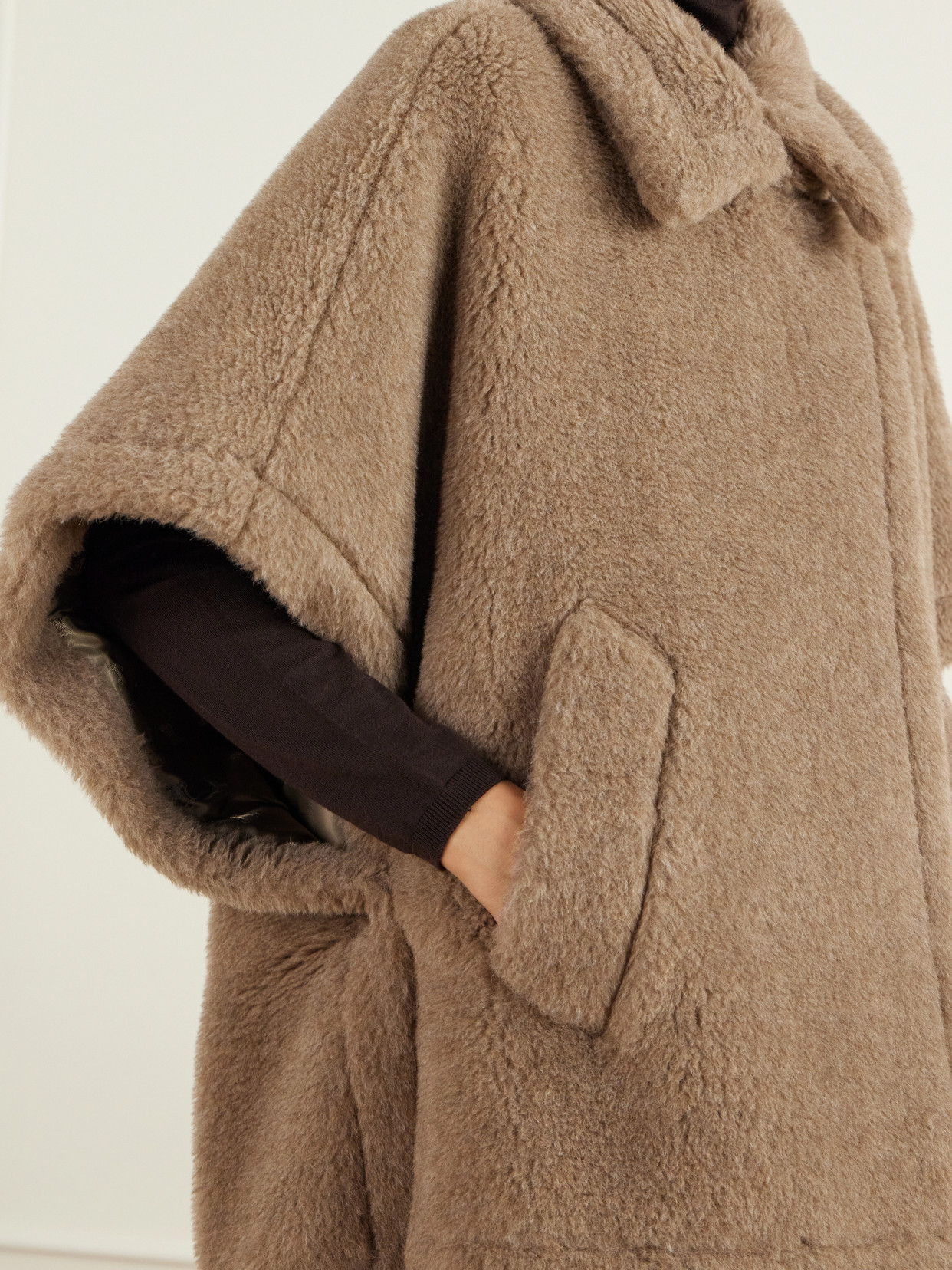 Alpaca, Cashmere And Silk-Blend Cape