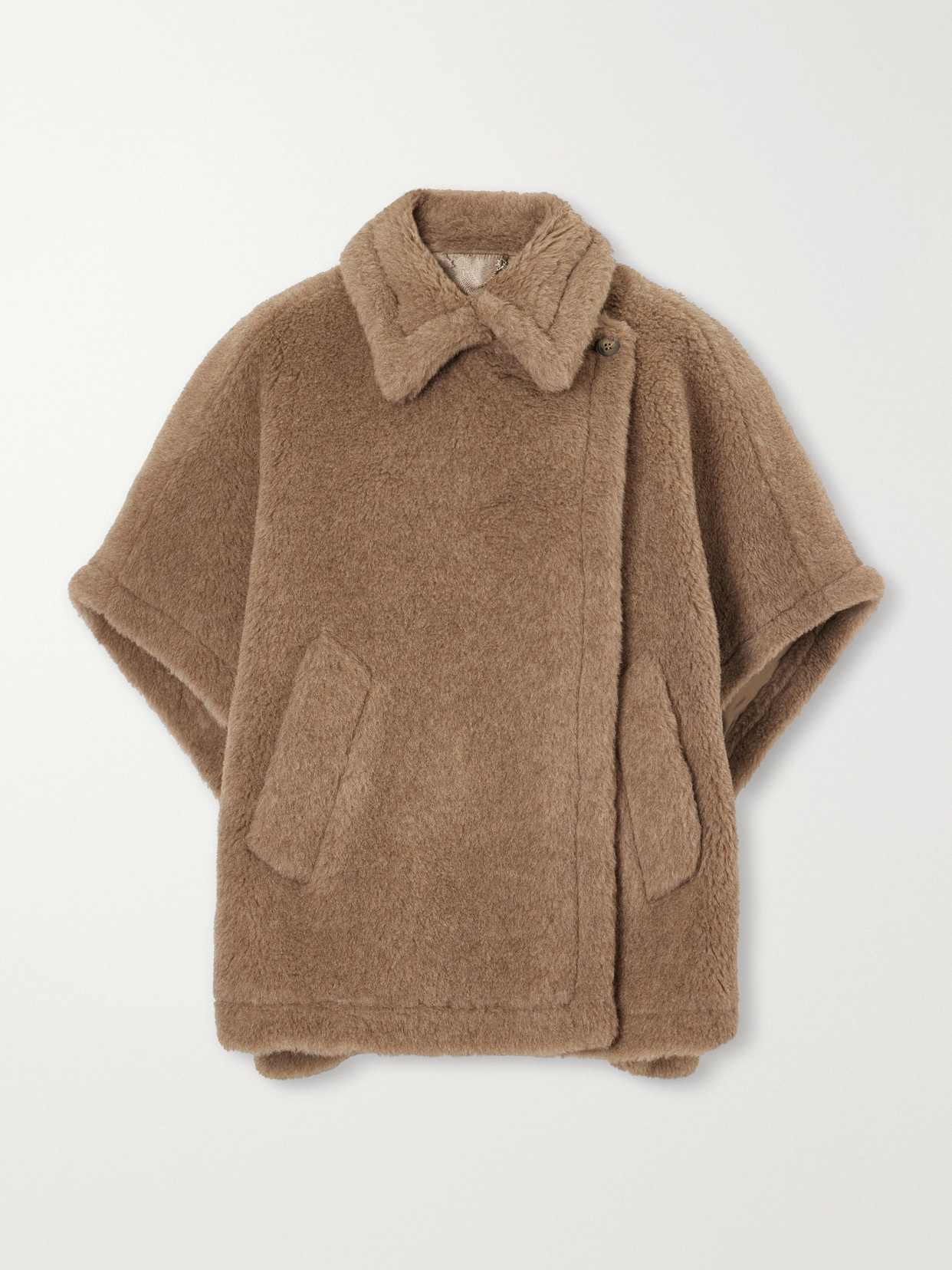 Alpaca, Cashmere And Silk-Blend Cape
