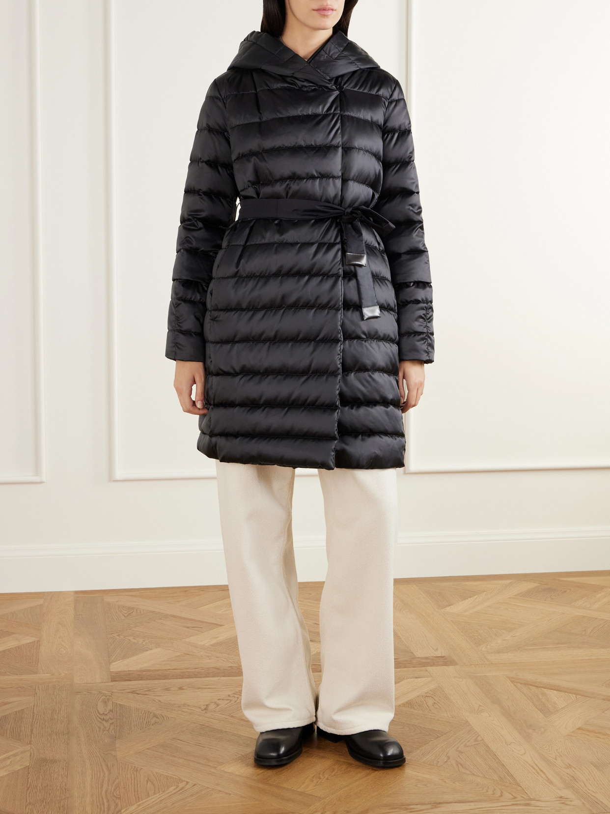Novef Reversible Quilted Down Coat