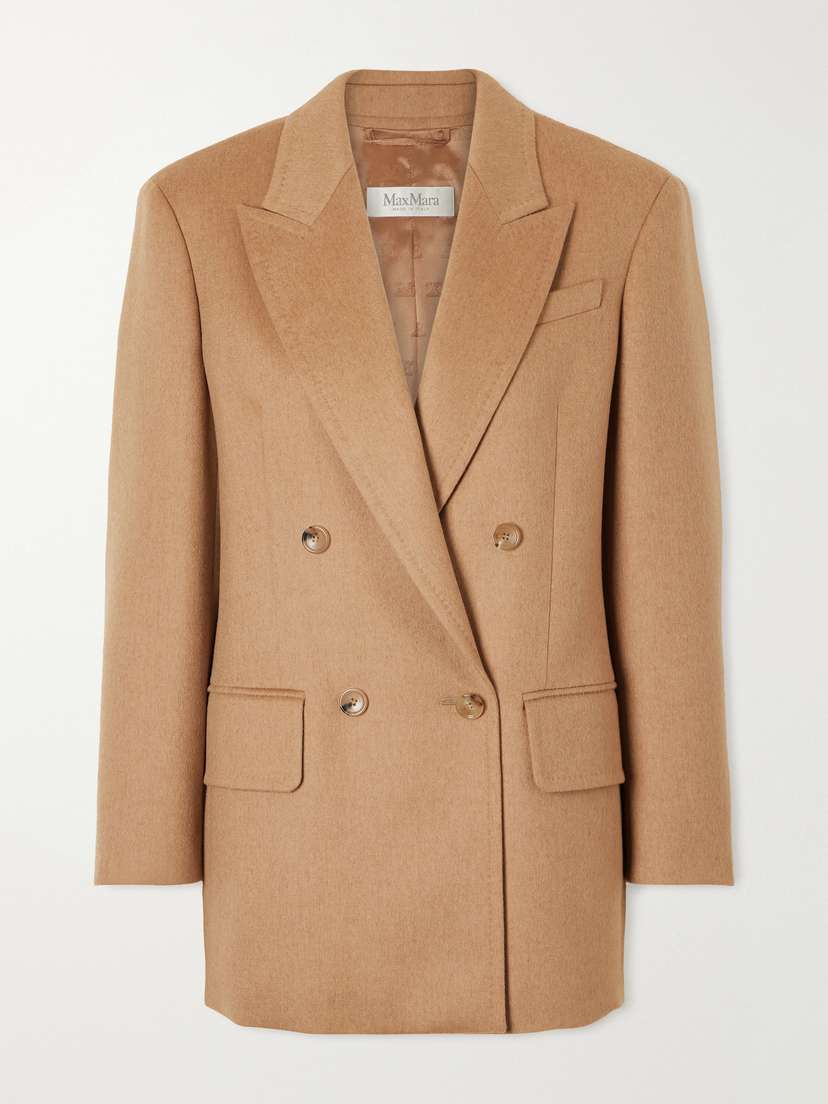 Max Mara Olimpia Camel Hair Blazer