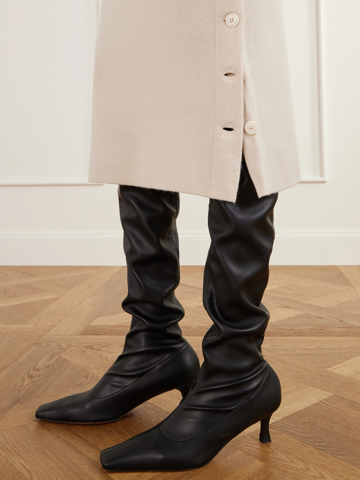 Carbone Wool And Cashmere-Blend Midi