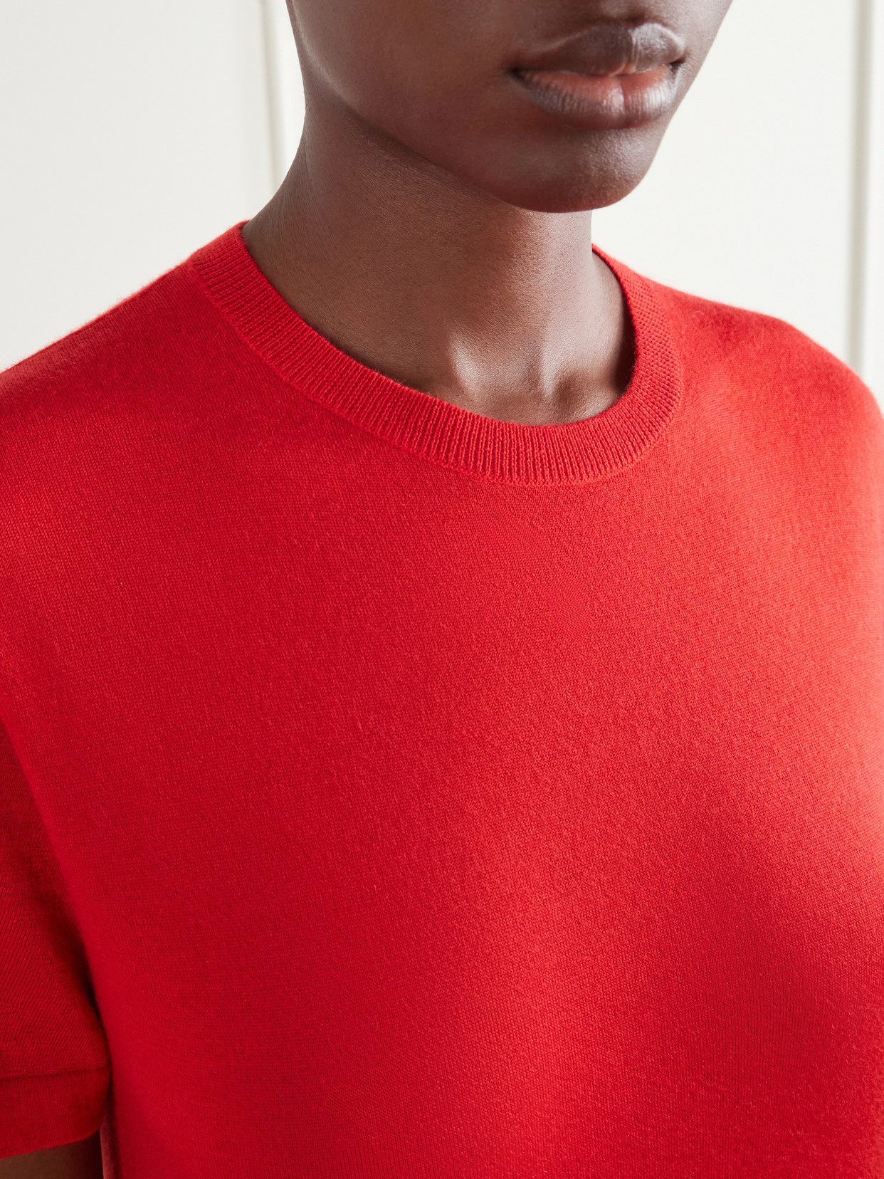 Knitted Cashmere T-Shirt