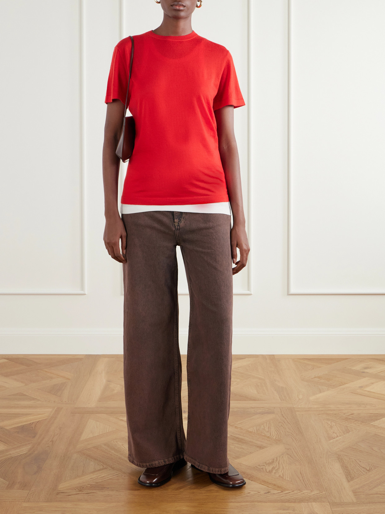 Knitted Cashmere T-Shirt