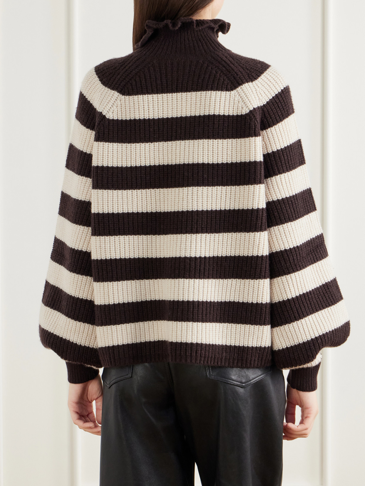 Pontile Ribbed Wool And Cashmere-Blend Turtleneck Sweater