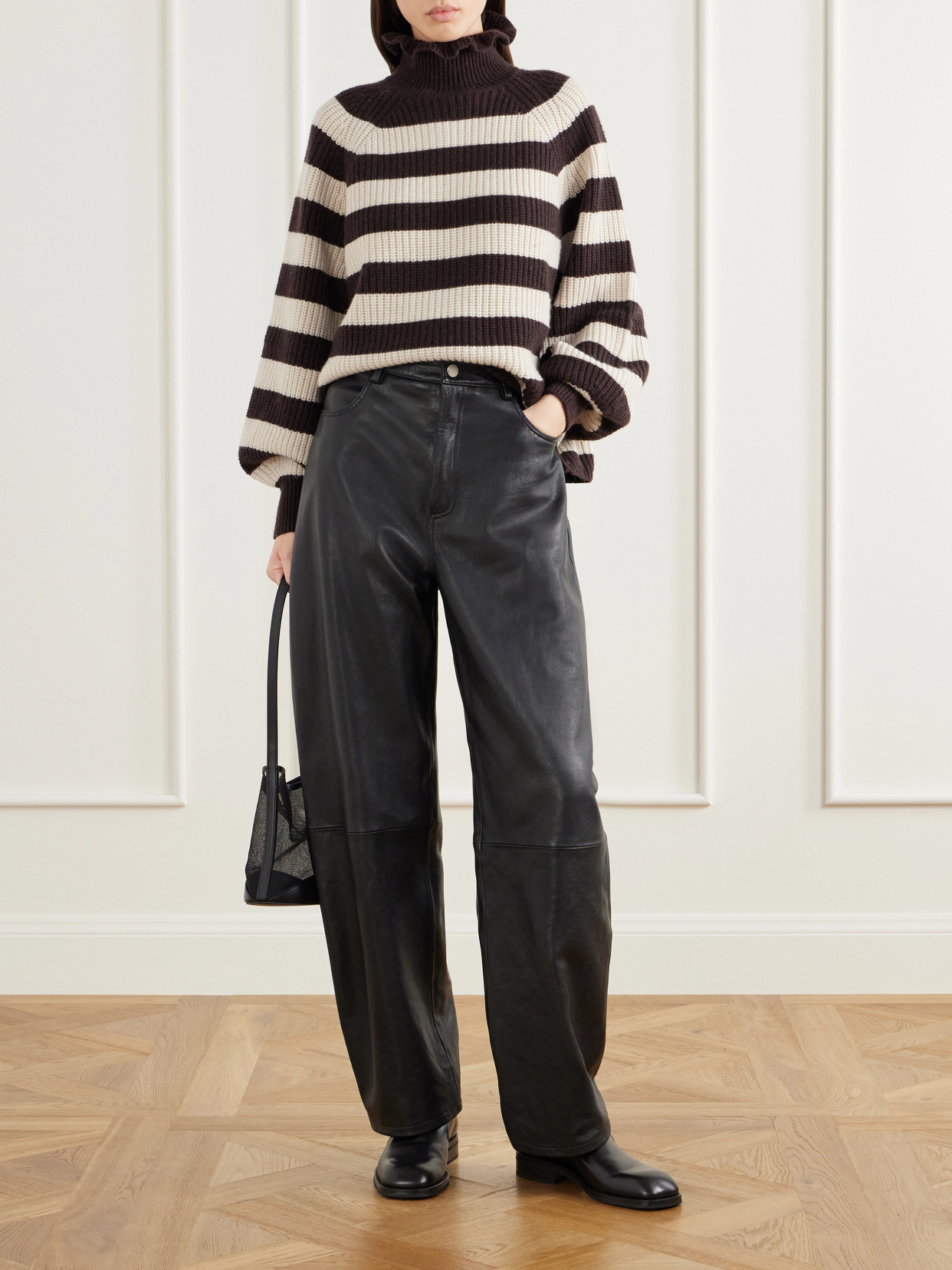 Pontile Ribbed Wool And Cashmere-Blend Turtleneck Sweater
