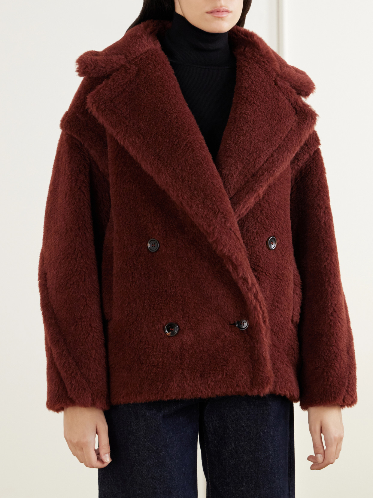 Malcuno Alpaca, Virgin Wool And Silk-Blend Coat