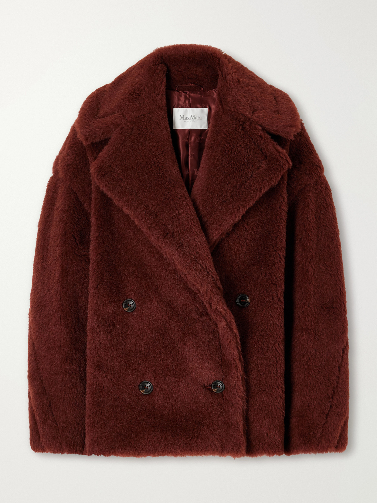 Malcuno Alpaca, Virgin Wool And Silk-Blend Coat
