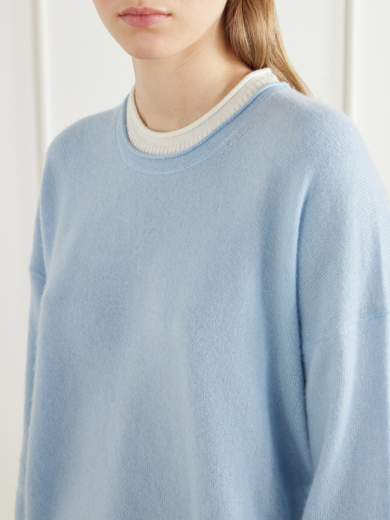 Dominick Cashmere And Silk-Blend Sweater