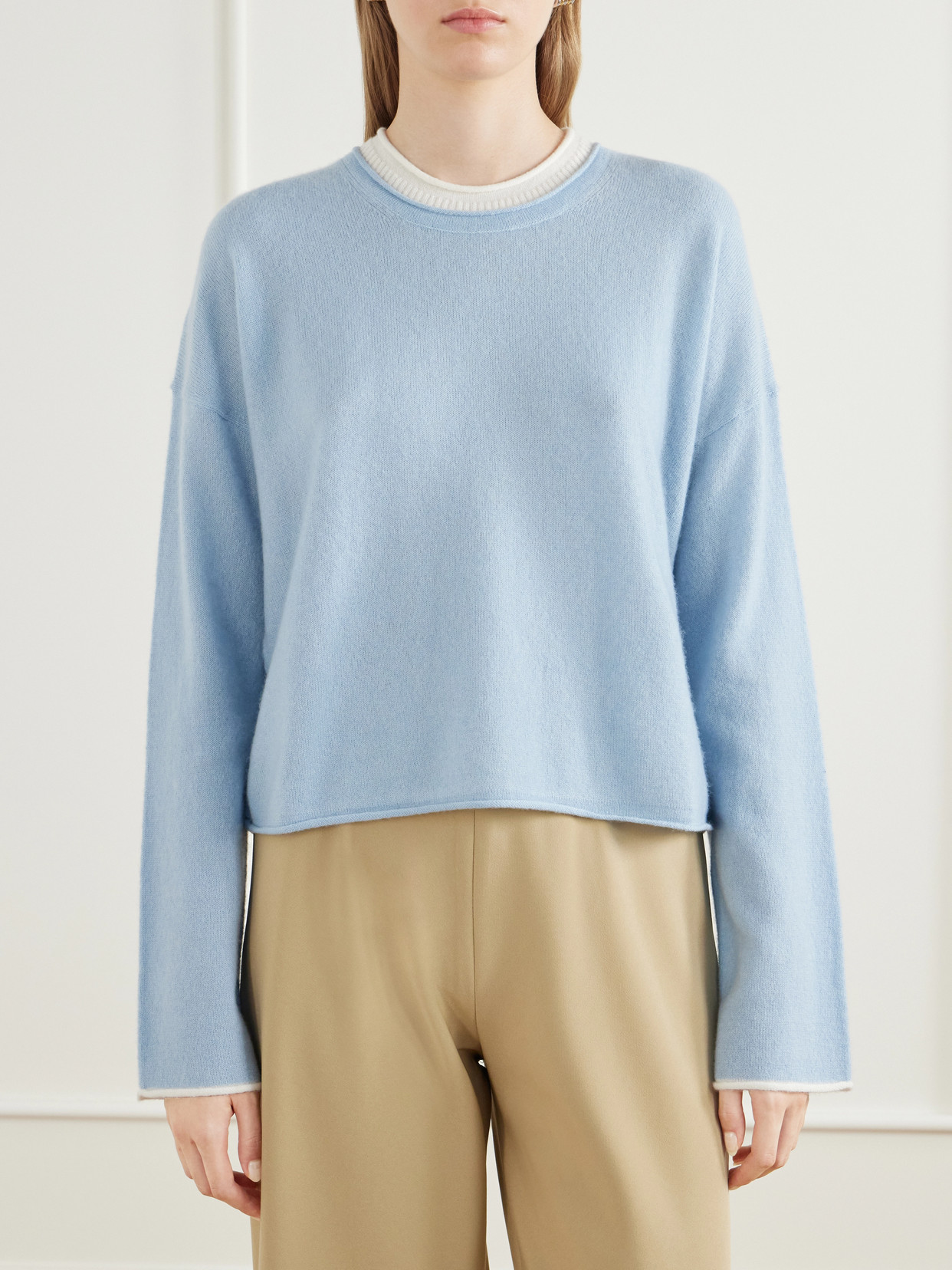 Dominick Cashmere And Silk-Blend Sweater