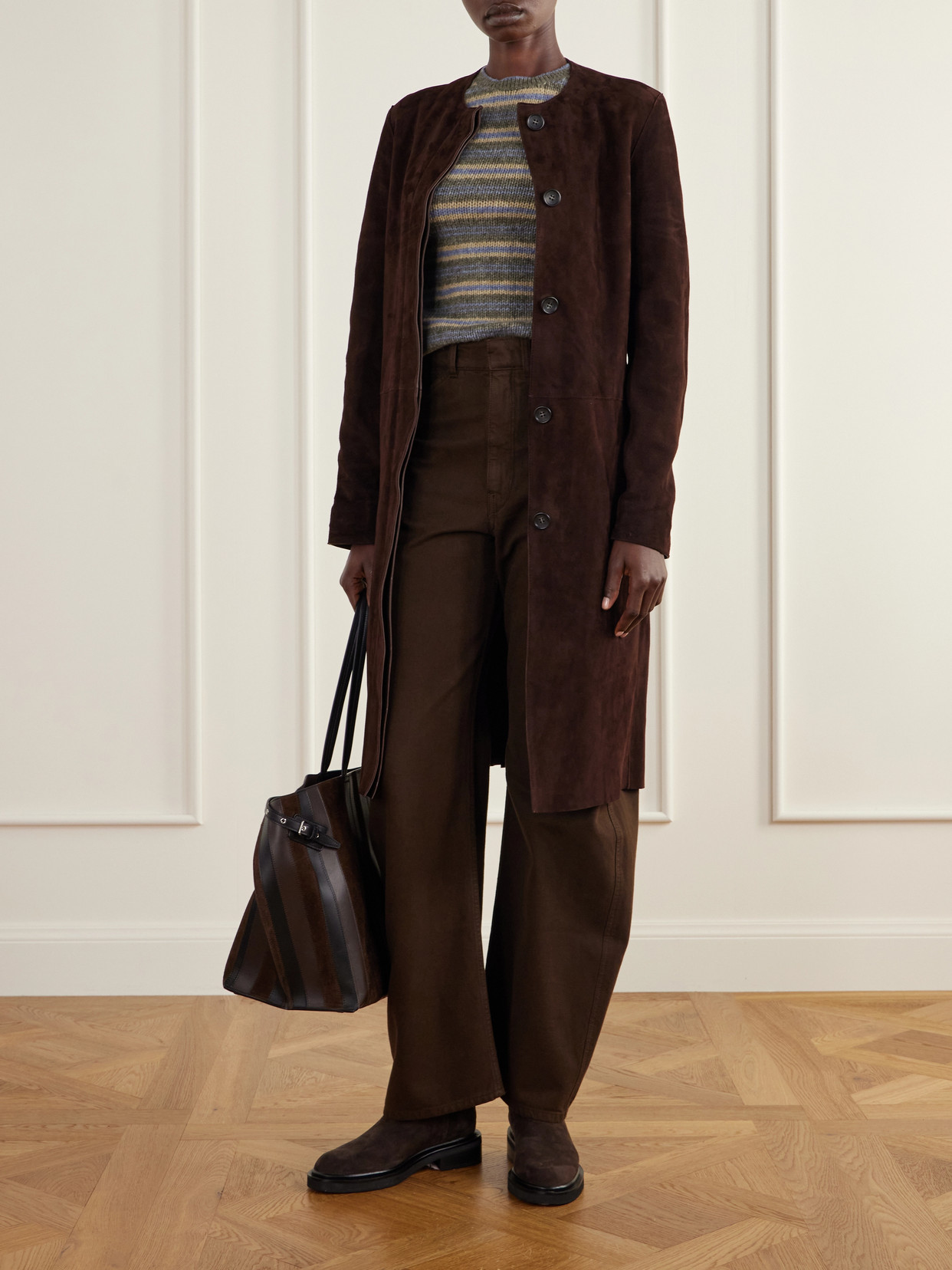 Paneled Coat