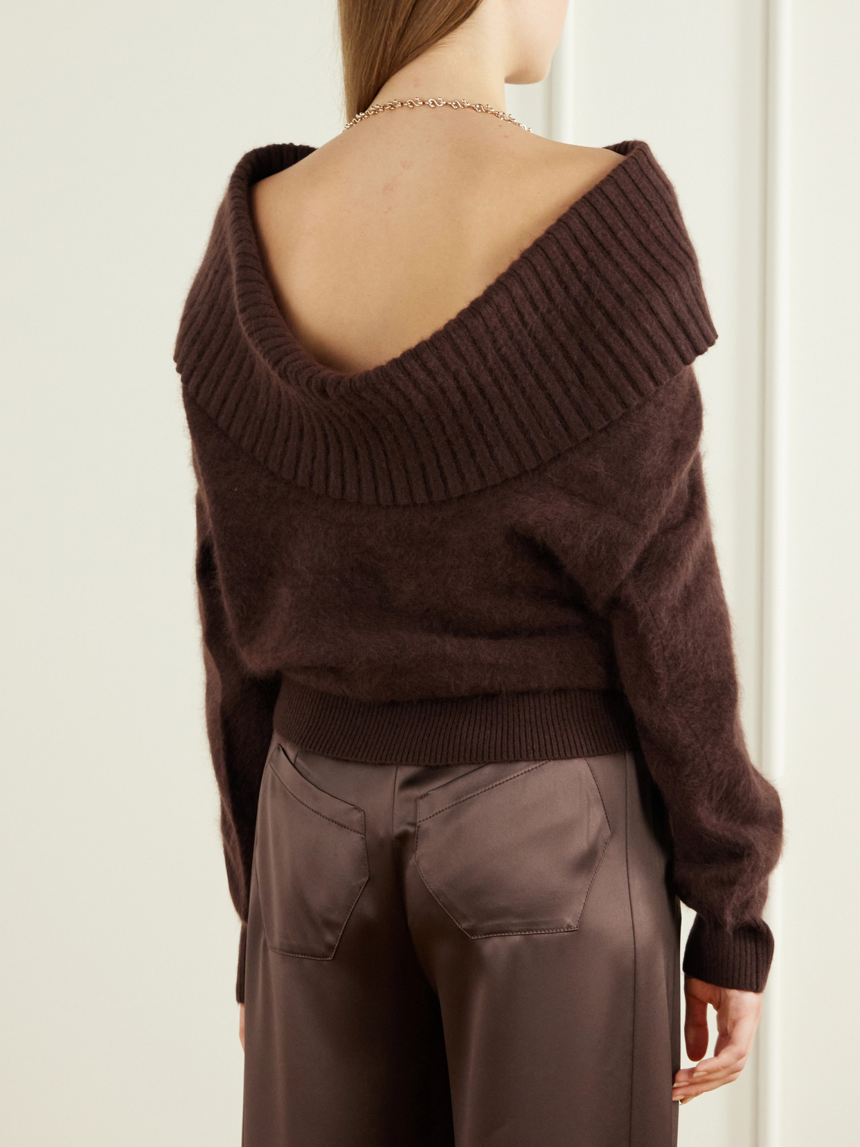 Off-The-Shoulder Sweater