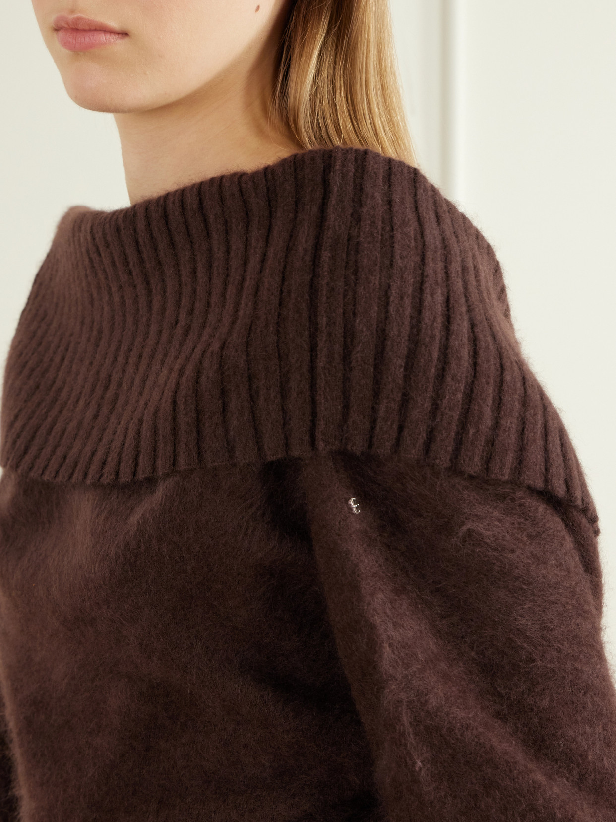 Off-The-Shoulder Sweater