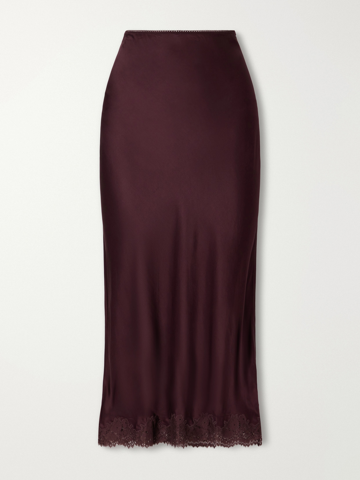 Matilde Lace-Trimmed Midi